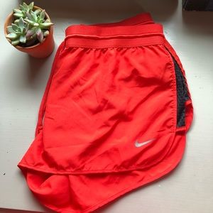 Nike red shorts size medium